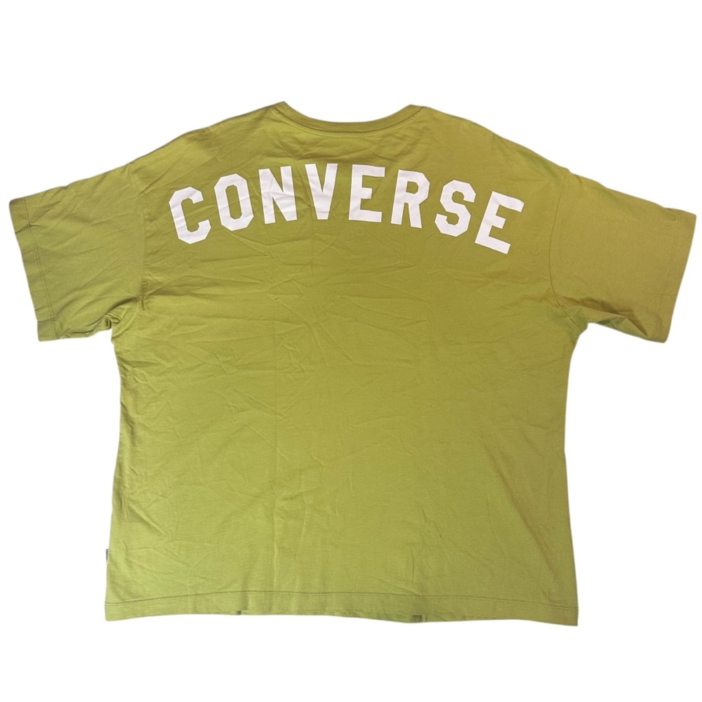 Converse All Star lime green graphic tee size XXL - Picture 2 of 6
